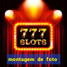 montagem de foto com simbolo do flamengo